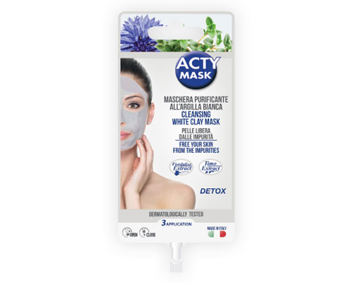 Purifying mask with white clay - 15 ml